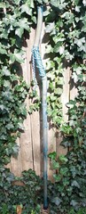 57″ – Bamboo – Walking Hiking Trekking Stick/Staff – Paracord Grip & Strap – #31