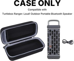 Case for Turtlebox Ranger: Loud! Outdoor Portable Bluetooth 5.4 Speaker- Hard Tr
