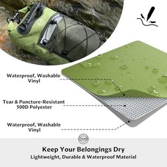 5/10/25/30/40/55L Waterproof Dry Bag- Roll-Top 30L 30l Green (With Phone Case)
