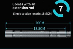 Multi-Functional Hiking Pole fits Outdoor Camping Hiking