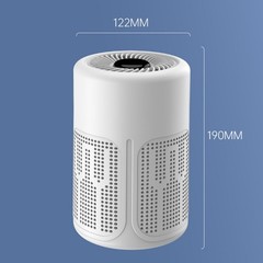 USB Powered Air Purifier for Smoke Removal with Built in Aromatherapy Feature