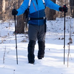 Hiking Gaiters Fleece-lined Gaiters 1mm Hypalon Material Windproof Outer Fabric