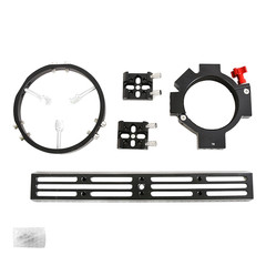 For ASI Cooled Camera Stand 78mm ID Clamp with Aluminum Dovetail Plate Mount