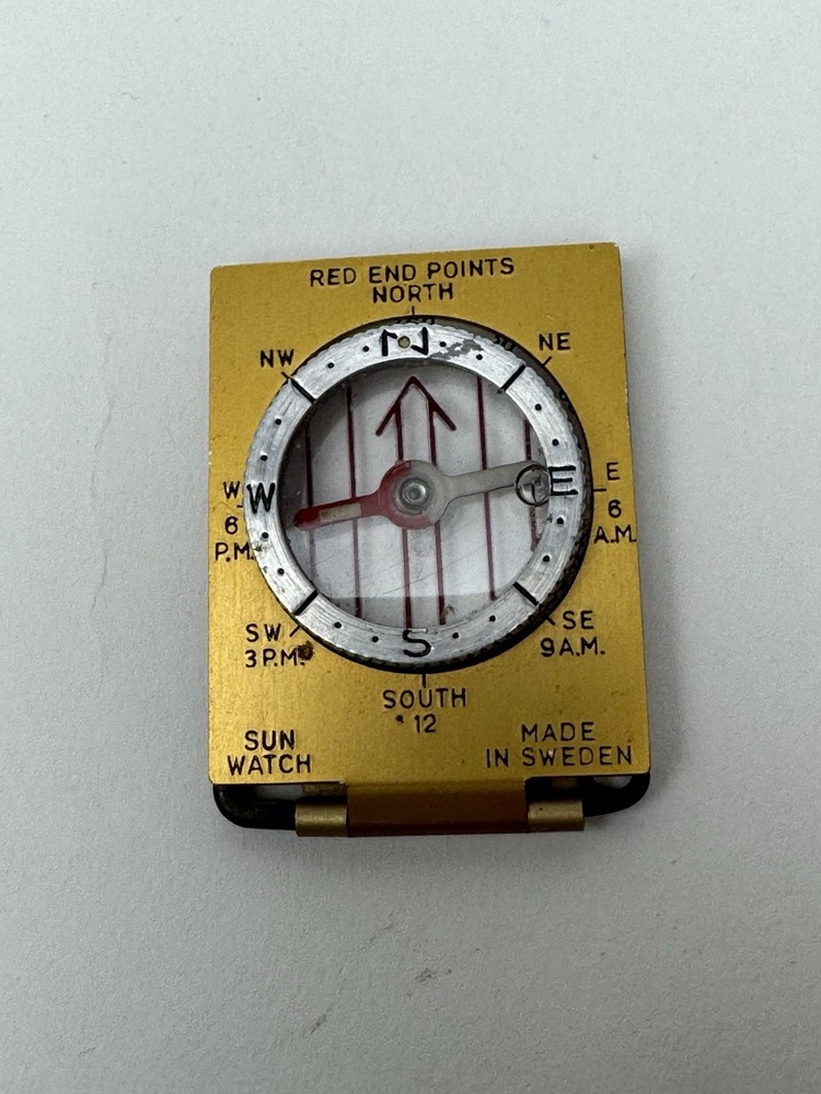 Silva Huntsman Compass & Sun Watch Sweden VTG Camping Outdoor Gear V6793 Tested