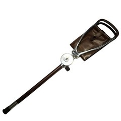 Quality Leather Shooting Trekking Walking STICK Folding SEAT Stool Chair