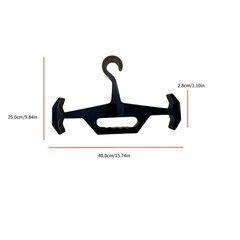 Heavy Duty Vest Hanger with Grip Handle for Easy Carrying of Heavy Gear