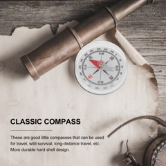 5pcs Outdoor Guide Tool Tiny Compass Educational Compass Toy