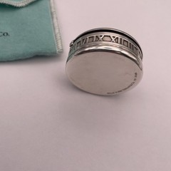 Tiffany & Co. Sterling Silver “1837 Makers Collection” Compass, with Orig. Pouch