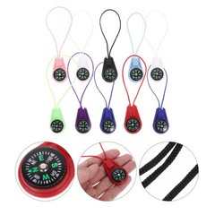 20 Pcs Survival Portable Mini Compass Pocket Hiking Compass Tool Bulk