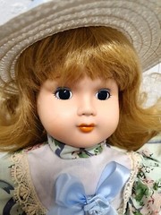 Artist doll, porcelain doll, 40 cm, collector’s item, rarity, vintage
