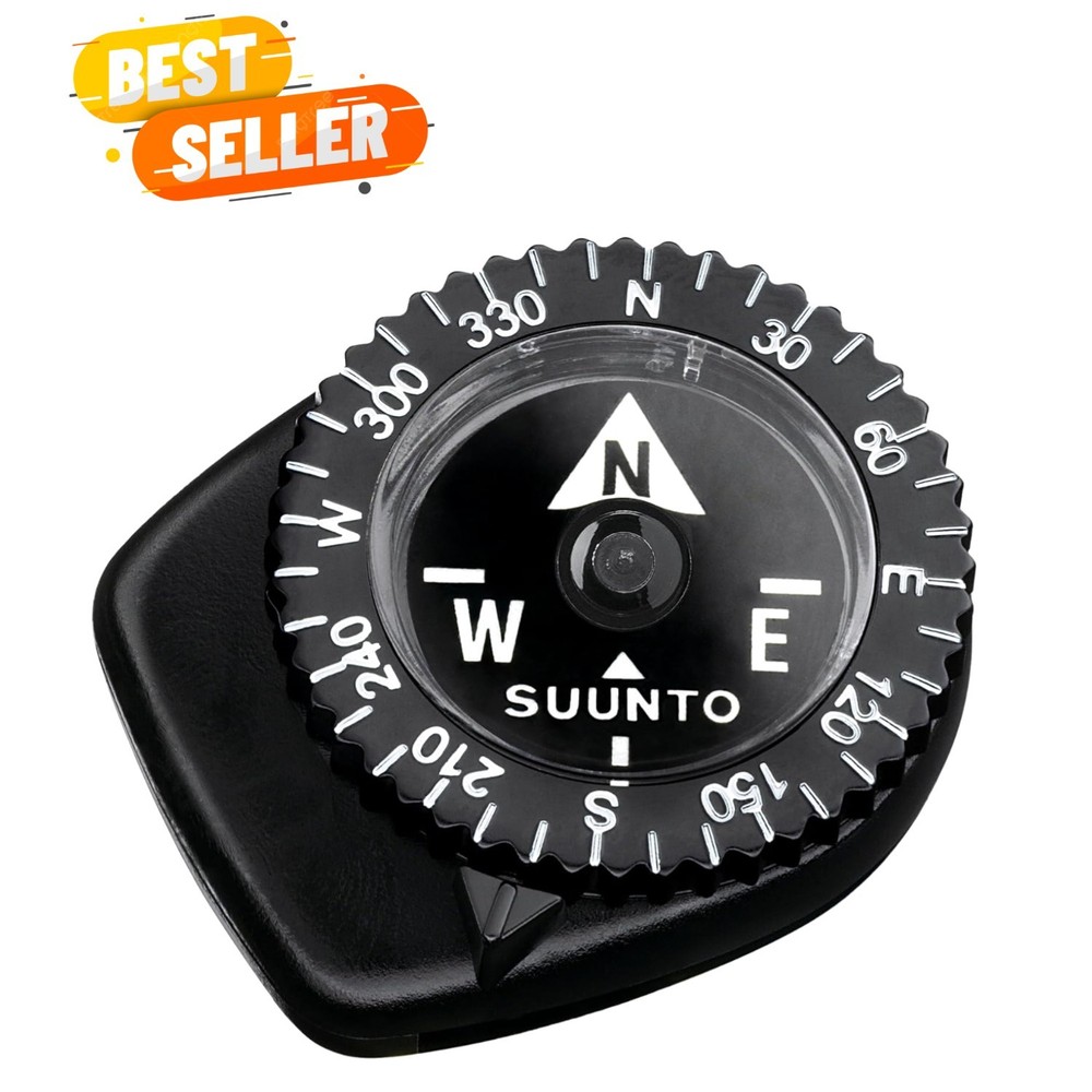 Ultralight Waterproof Compass with Luminescent Markings for Outdoor Exploration