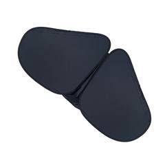 Office Desk Light Shade 157 x 80 cm Black Rubber Fabric Foldable and Portable