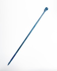 Handcrafted Convertible Titanium Walking Cane with Ice Ferrule – One of a Kind