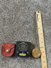 Brass Compass On Chain Trezztop Multi Purpose Compass