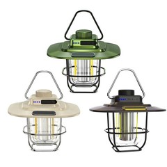 USB Rechargeable Outdoor For Camping Light Portable Retro Horse Lamp 350g