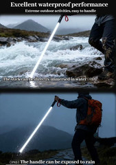 The New LED Illuminated Hiking Poles Launched in 2026 Are Suitable for Night Hik