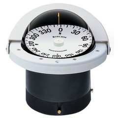 Ritchie FN-201W Navigator Compass – Flush Mount – White FNW-201 UPC 010342150080