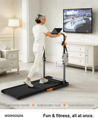 Walking Pad Handle Bar Attachment Only, Compatible with Walking Pads 22.4″ Wide,