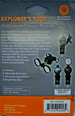 MULTIFUNCTIONAL COMPASS BINOCULAR survival tools bug out bag GIFT navigation UST