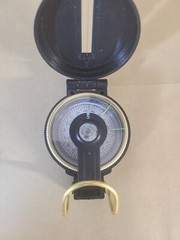 Engineer Lenstatic Compass, Black