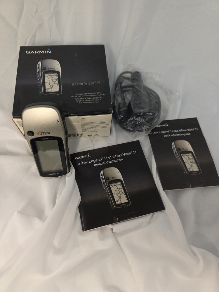 Garmin eTrex Vista H Handheld GPS Personal Navigator Tested Works