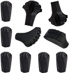 Extra Thick and Wear ResistingTrekking Pole Tip Accessories Set Hiking A-Mix