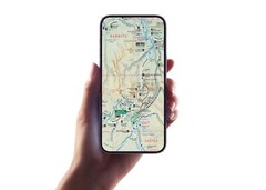 Yellowstone National Park GPS Hiking Trail Maps