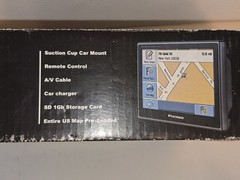 Plenio VXA-2100 7-inch Wide Touch Screen GPS Navigation System NIB