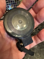 VINTAGE ENGINEERS COMPASS GREAT CONDITION BLACK HARD PLASTIC/BRASS