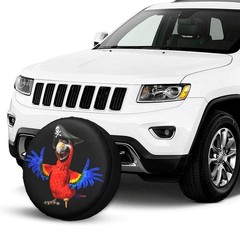 Parrot Pirate Spare Tire Cover Waterproof Sun Protection Fit for Trailers, Rv…