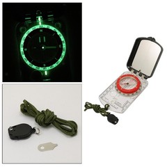 Compass Multifunctional Map Ruler Outdoor Camping Navigation Hiking