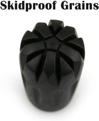 Black Rubber Diamond Trekking Pole Tip Protectors, Hiking Pole Replacement