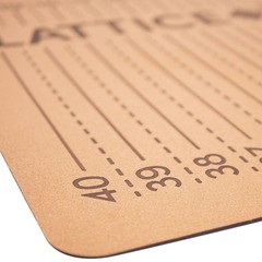 Lattice Flex Mat – Cork Yoga Mat Cork, One Size