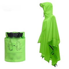 Adult Raincoat For Camping Activities Ground Cloth Multi-purpose Raincoat