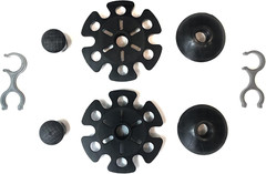 Drakon Outdoors – Bastones Drakon 2.0 – Fibra de carbono de alta resistencia