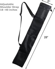 Trekking Poles Carry Bag Portable Hiking Poles Carrying Shoulder Bag Tent Pol…
