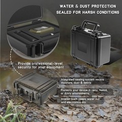 Heavy Duty Storage Case for Garmin Xero C1 Pro Chronograph, Hard Shell Carrying