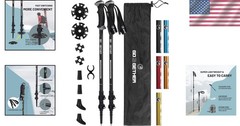 All-Terrain Hiking Poles – Suitable for Backpacking, Touring