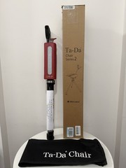 STEP2GOLD Ta-Da Chair Series 2, Trekking Hiking Pole, Red , 32.3″, 12082