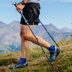 Trekking Pole External Lock Camping Stick Fastener Buckle Climbing