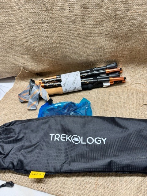 Trekology Trek-Z Collapsible Hiking Trekking Poles set-2 Poles (100-120 cm)*New