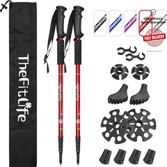 Ultralight Hiking Poles – Anti-Shock, Telescopic Design for All Trails