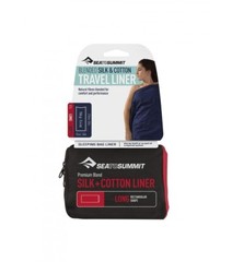 SEA TO SUMMIT SILK / COTTON TRAVEL LINER SLEEPING BAG LINER LIGHT WEIGHT COMPACT
