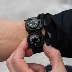 Armarmour 3 – Shielded Wrist Compass and Thermometer Combo with Rugged Tactical