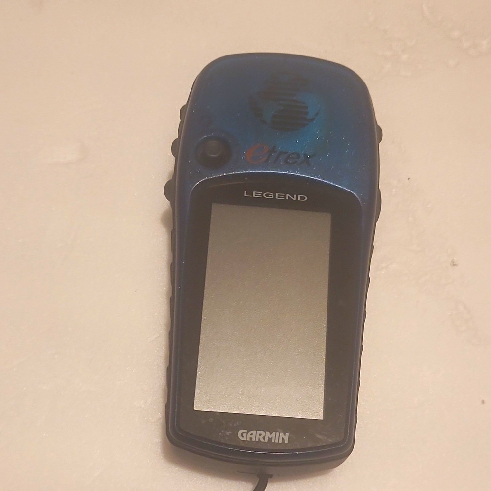 Garmin eTrex Legend Handheld GPS for Hiking, Blue/Black