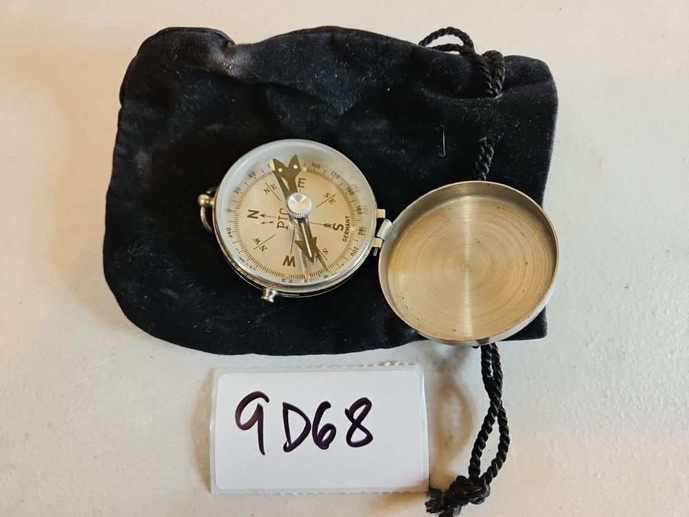 NYMA Vintage PIC military Compass Lock Direction Arrow Made in Germany 9d68
