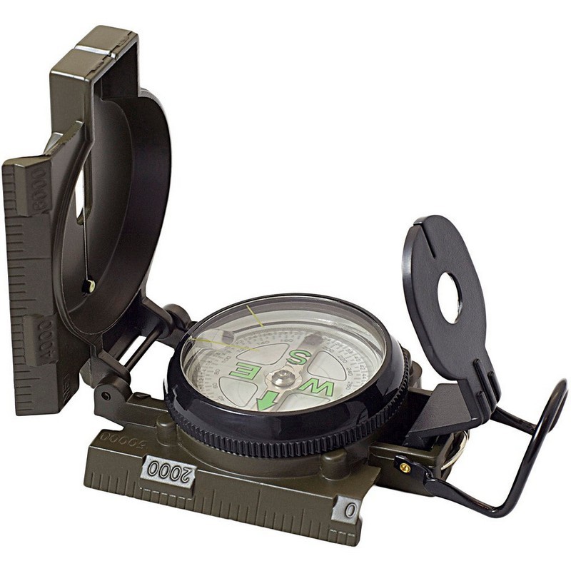 HUMVEE HMV-COMPASS-OD Military Style Compass