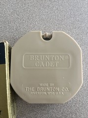Vintage Brunton Cadet Pocket Transit with Box