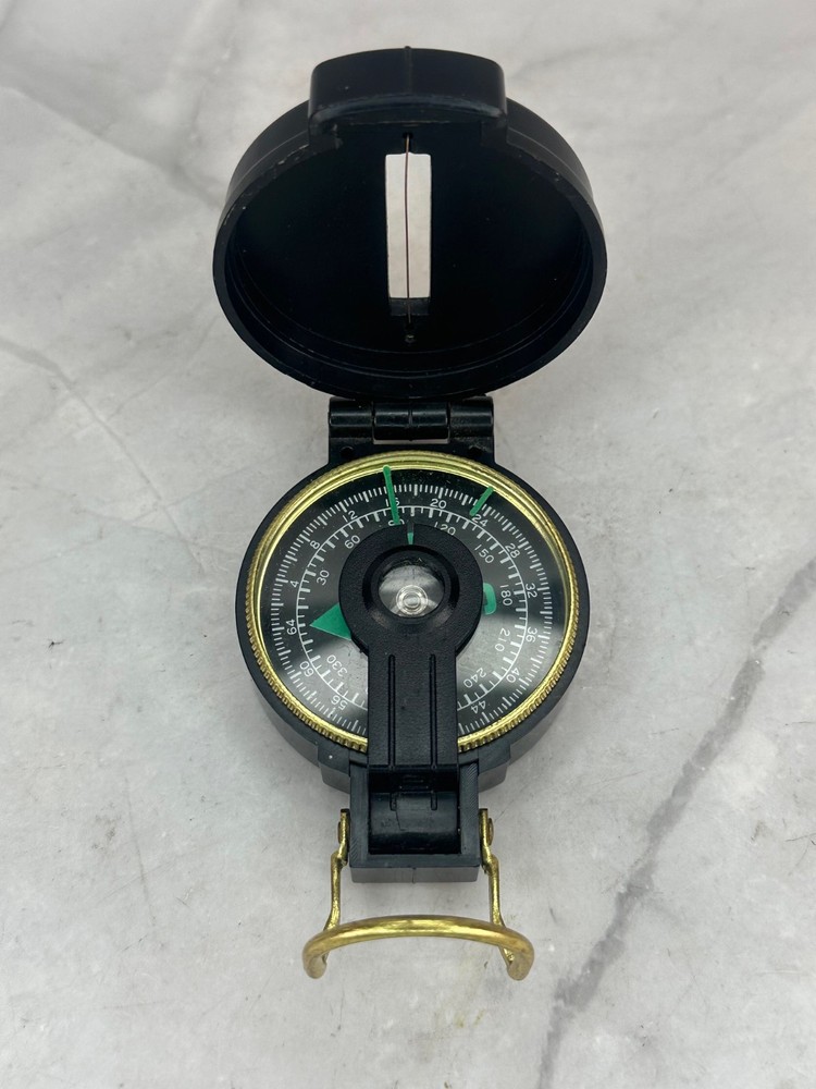 Vintage Academy Lensatic Compass – Military Style Hiking Camping Gear – Taiwan