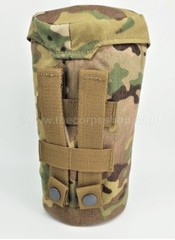 TASMANIAN TIGER 1L BOTTLE POUCH INSULATED MOLLE CORDURA MULTICAM, COYOTE, BLACK